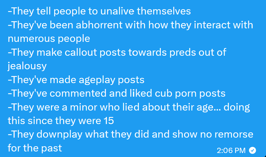 DriftpawOps's tweet photo. Alright... I'm very against drama, however this is a unique exception. I'm making a callout post against @/1Way_Trip 

Here's the following of what they have done. A thread with evidence provided.

I highly recommend reporting them. 
Come forward if you have had experiences. https://t.co/hY4iU7TVKf