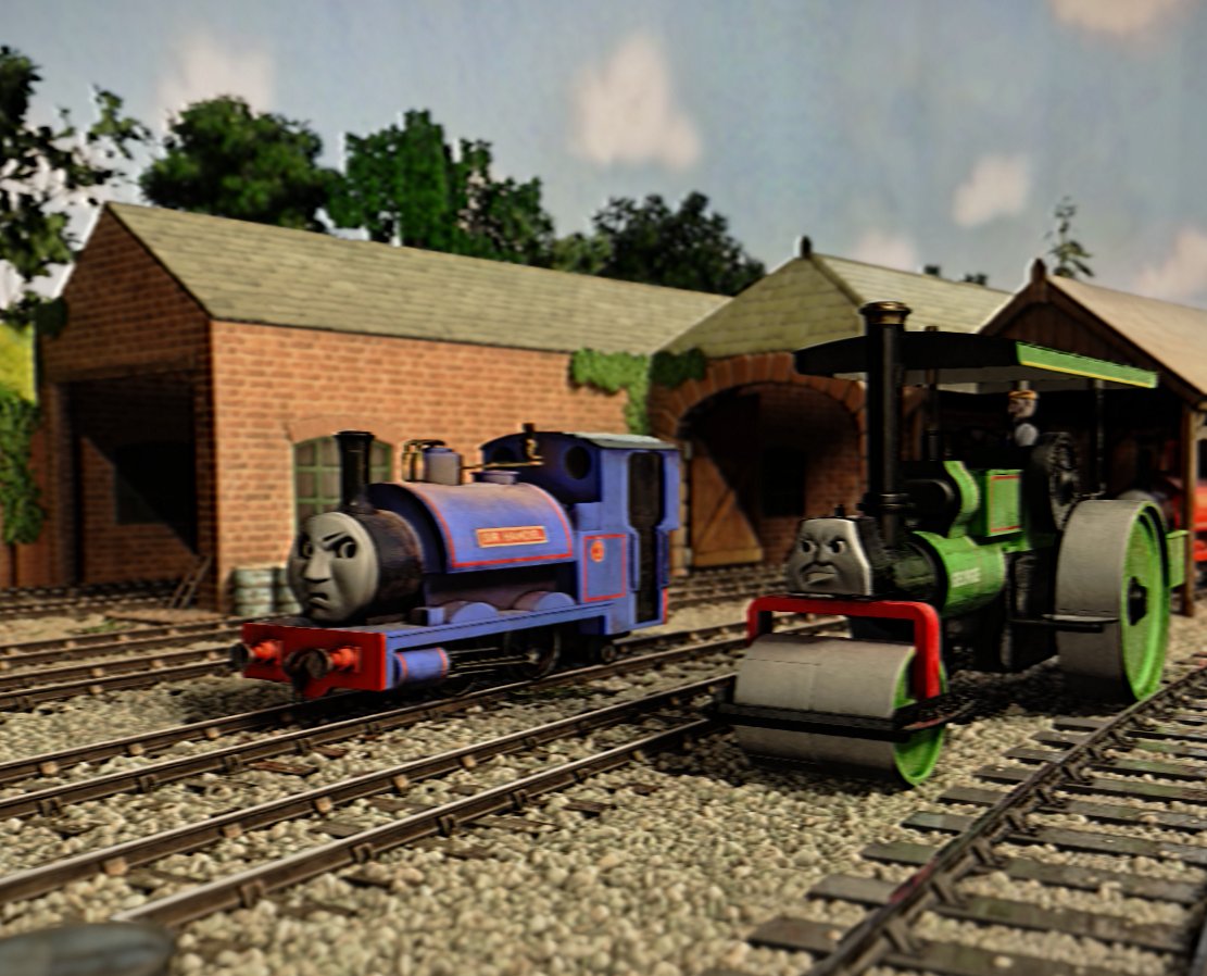 RandF13Product's tweet photo. Sir Handel, I suppose...
(NEW LIGHTING :D test) https://t.co/aUI6tZsdmg