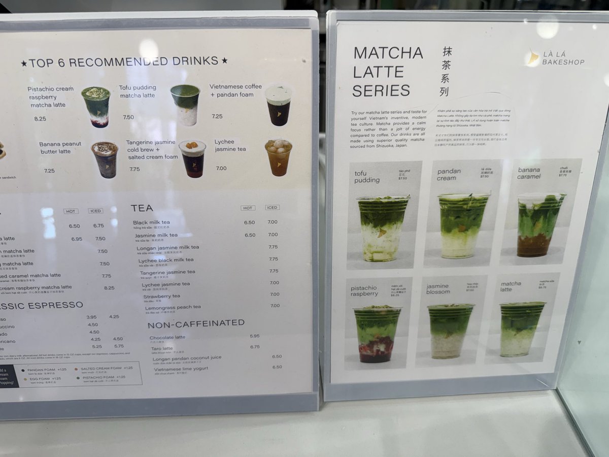 elffa_life's tweet photo. Today’s treat is at Lala Bake Shop. 

Tofu pudding matcha 🍵 

$9
⭐️ 7.5/10

Would order again. Tofu fa with matcha is complementing. The matcha is not fancy Japanese complex flavours, but for $9, it works. 
They have other drinks that look pretty good too! https://t.co/3AmVj6kTSO