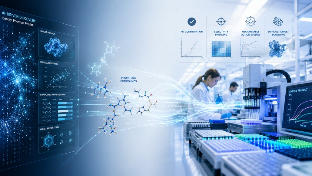 BellBrookLabs's tweet photo. Looking to integrate biochemical assays into AI-driven discovery workflows? We're here to help. Click the link to contact a BellBrook scientist: https://t.co/FRLMLsO7yB https://t.co/aSR2CNHZjD