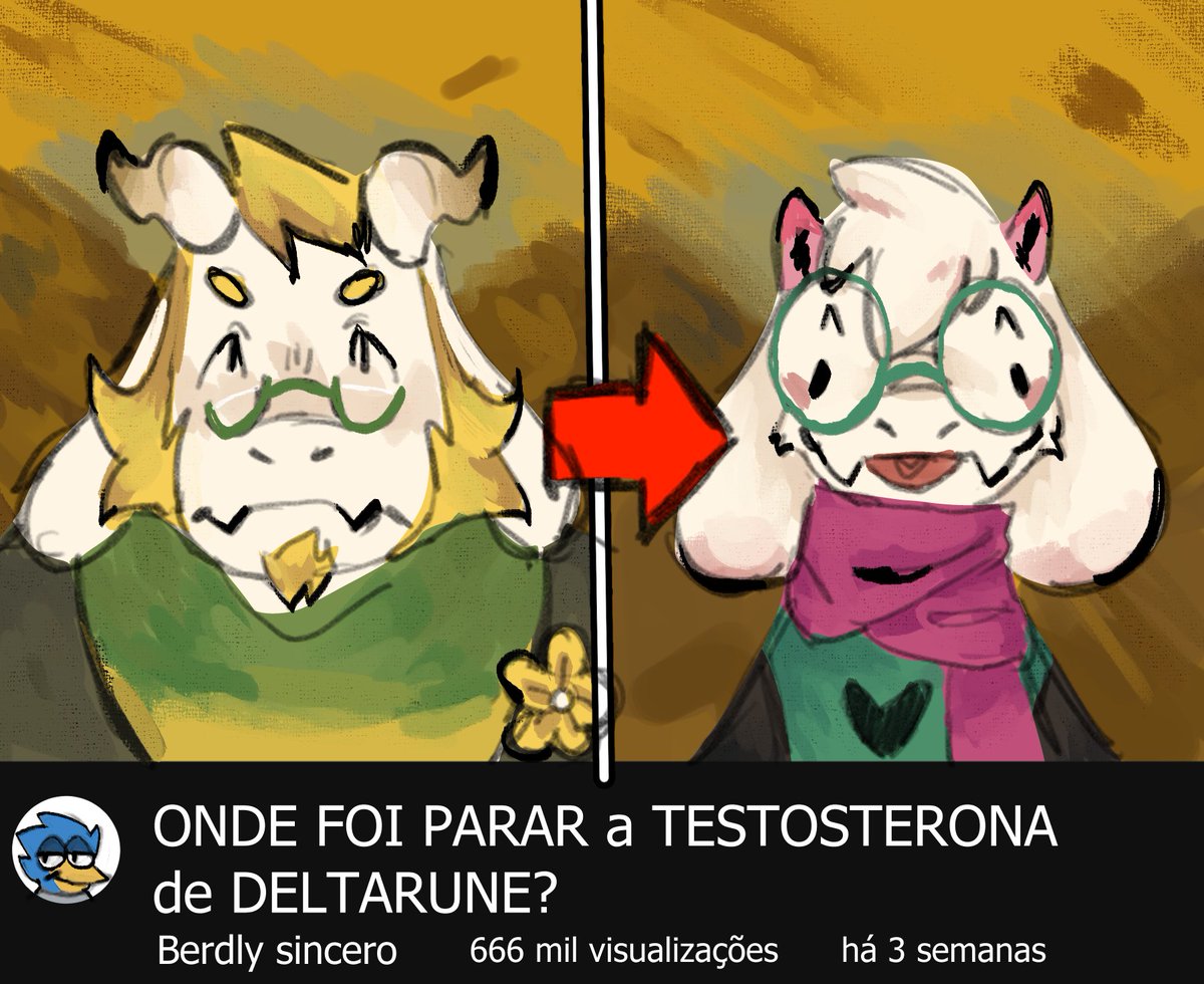 SonofanOfficial's tweet photo. veio essa ideia na cabeça com deltarune https://t.co/TNzn1kGFL8