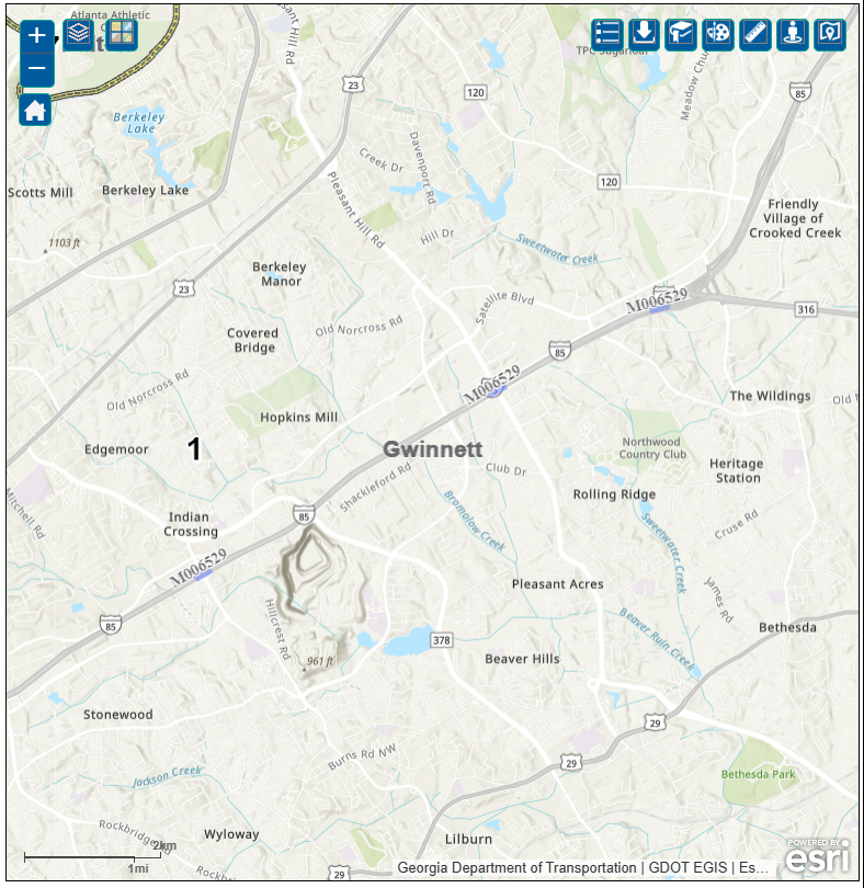Georgia DOT ATL tweet media