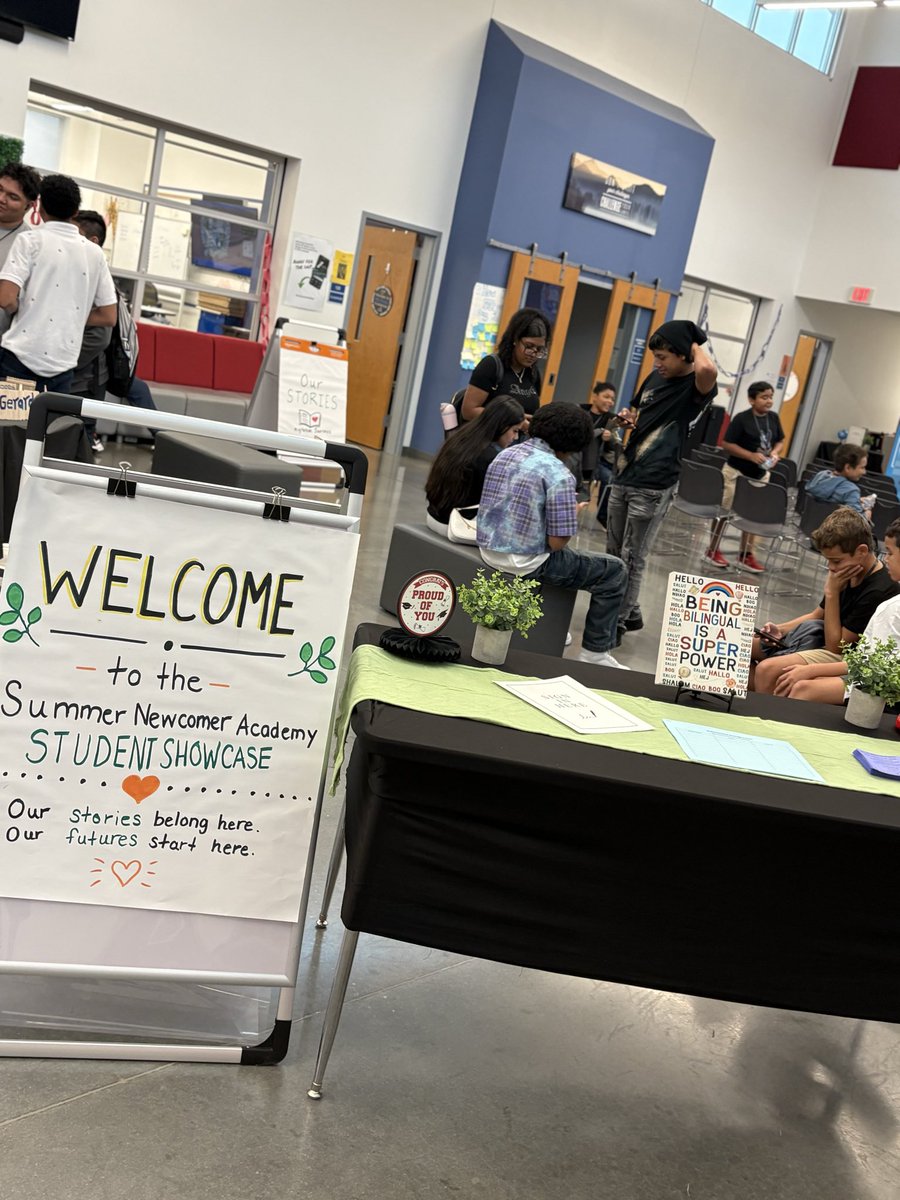 emilyfranESL's tweet photo. Newcomers Summer Academy SHOWCASE day 🤩📝 https://t.co/xriBRavWd9