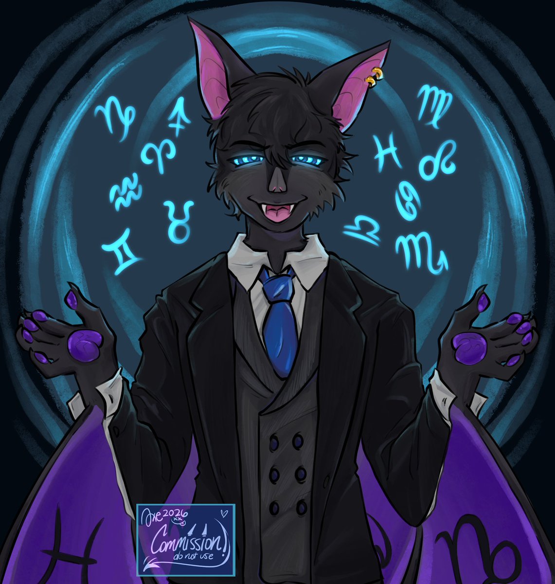 axquippd's tweet photo. Fancy fella!
Commission from @Zodiac_Bat , thank you so much! ^w^ https://t.co/2UeBdK26Sq