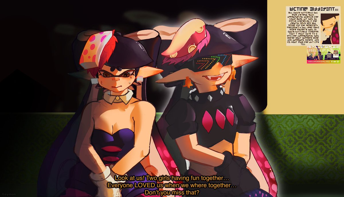 Gaymon386956's tweet photo. Hi I really didn't put that much thought into this sorry #Splatoon https://t.co/efRRJ2B2xQ