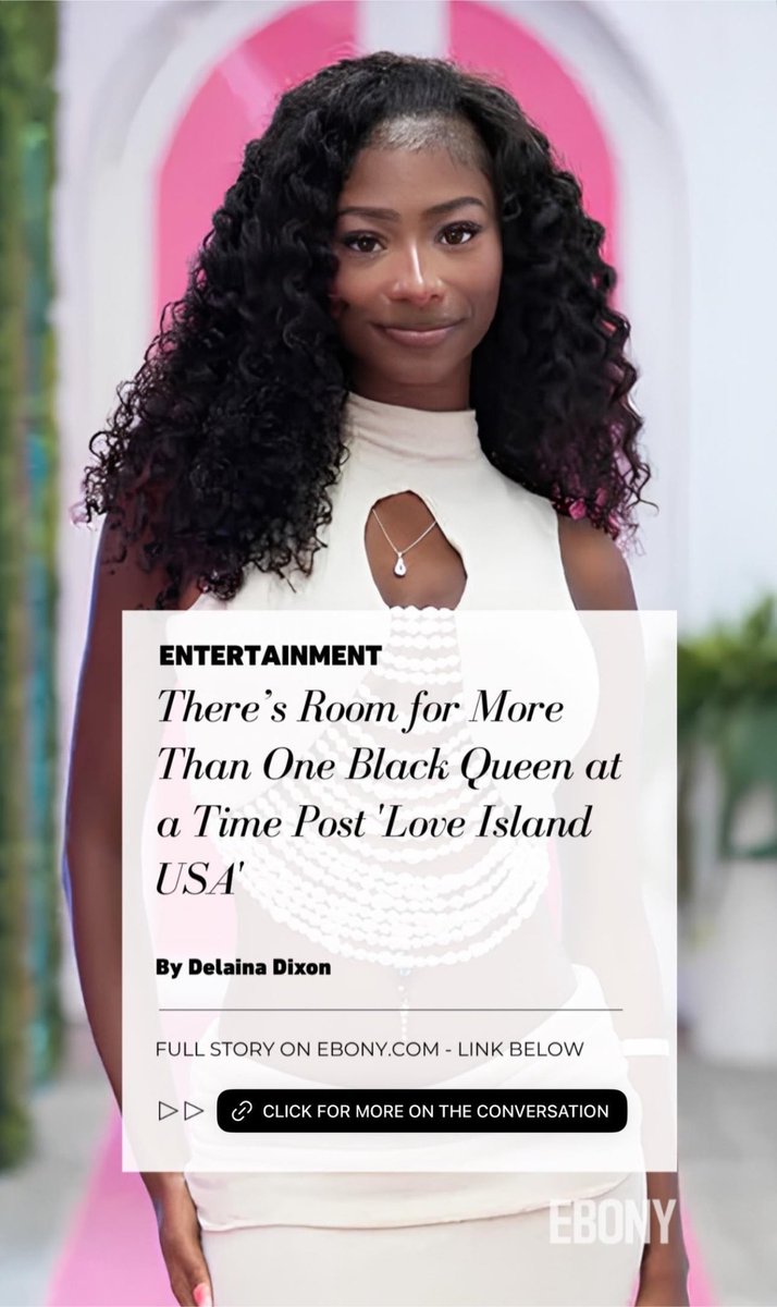 BrinityHub's tweet photo. #TrinityTatum featured in an article via Ebony!! 

“Black success doesn't have to be a crown passed from one woman to the next. So let's drop the comparisons…. These women are getting the recognition and opportunities they deserve outside the villa. That's what really counts” https://t.co/76lH4HYbdr