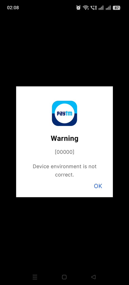 manjunlmp's tweet photo. @Paytm @Paytmcare 

What is the meaning of this error 
And Why suddenly it appears this issue ? Only for me or others too https://t.co/0xT4qXUZZX