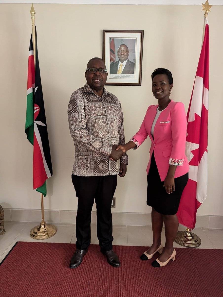 KamanziJackline's tweet photo. It was an honour to meet Geoffrey Eyanae Kaituko, Chargé d’Affaires  of Kenya to Canada and author of Getting Things Done: The Key to Exemplary Leadership, and to present my memoir, Unfolding: A Resilient Journey to Leadership.” That title is precise and the tone is warm.

I deeply appreciated his warm welcome, our thoughtful conversation on leadership, and the genuine interest he showed in Unfolding. I was especially encouraged by his support and his commitment to help share the book with the Kenyan diaspora in Canada and beyond.

Although Unfolding is shaped by lived experience, its message is global. It speaks across cultures and borders through themes of resilience, transformational leadership, hope, and the courage to keep moving forward. I believe these stories can make a unique contribution to global conversations on leadership and meaningful impact. They also highlight the vital role girls and women play in shaping resilient communities and shaping transformational leadership worldwide. 

My sincere appreciation to @KenyaInCanada for this meaningful engagement and support. Asante sana!
