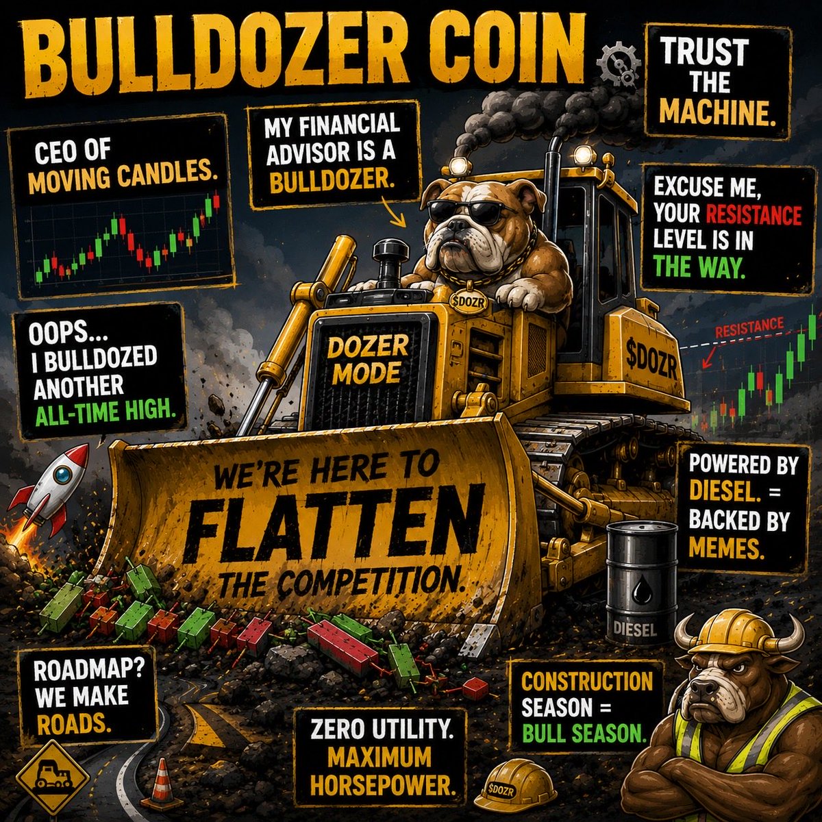 BULLDOZER($DOZR) tweet media