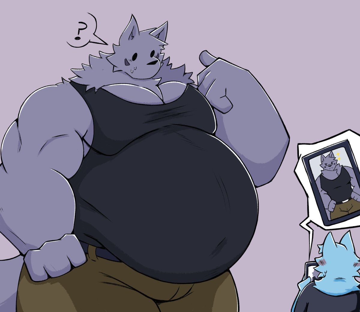 Jisoku_'s tweet photo. when you get a surprise
#furryart #furry https://t.co/v0mTVrWhz8