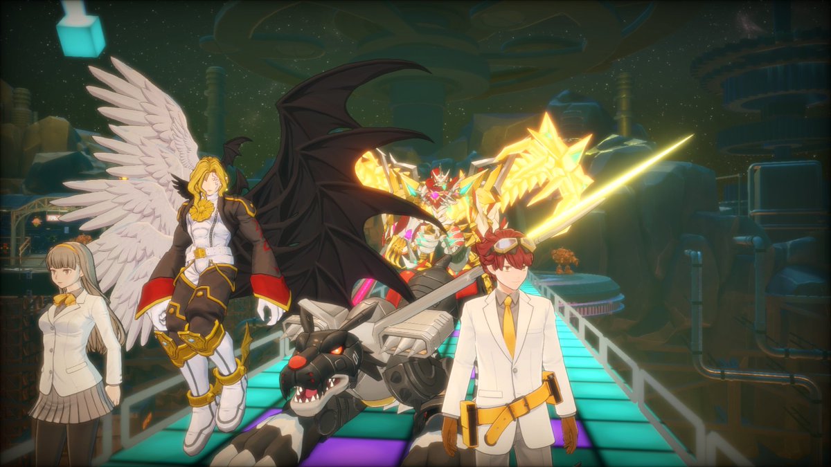 NoctisAce__'s tweet photo. Lo que tanquea el metalgarurumon black es fumada https://t.co/yQ0UP2X8C8