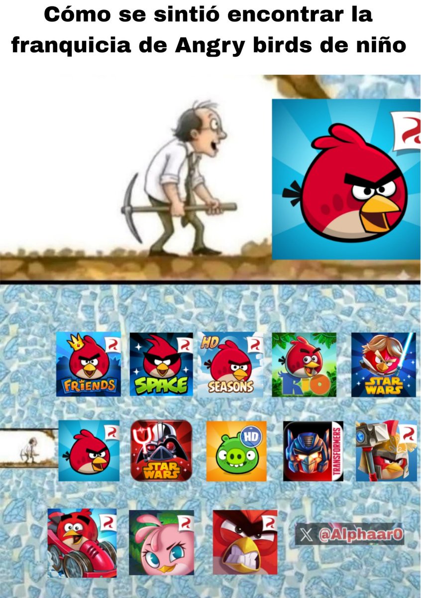 Alphaar0's tweet photo. ¿Cuál fue su juego favorito de Angry birds?

TODOS BUENOS, NI UNO MALO 🗣️ 

#Angrybirds https://t.co/ZVidwl7qNi
