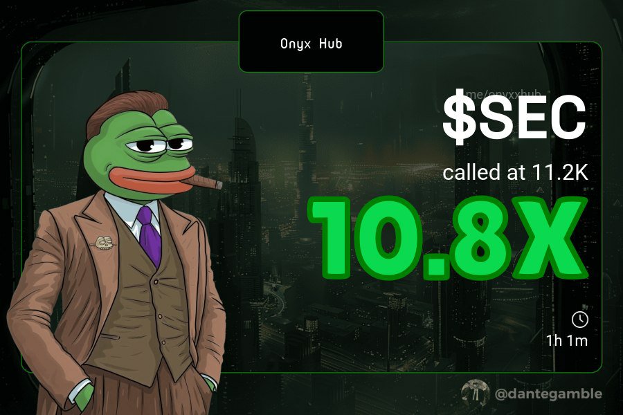 Dex_chiller1's tweet photo. 🚀 $SEC just smashed 10.8x! 💰🔥

🤴 CA>> AsHhg6ZXnuQ2VDfSzMp2L9cJV7hH8TiFVDrCPKrYpump

💎 Early VIP entries are printing massive gains.

👉 DM to join VIP: https://t.co/uhlq6eHIsI https://t.co/Cw3Nrxs2GY