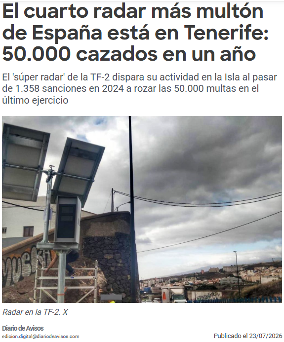 jjafonso1's tweet photo. Quitaron las aceras para pasar la velocidad subiendo de 80 a 90 Km/h. Sin explicación alguna un día la bajan a 70 y ponen un radar, con dos cojones y en el sitio menos peligroso. Lógico, se están forrando, 50 mil cazados y niveles de récord a nivel de España. Acojonante. https://t.co/Mc8qMdP2XO