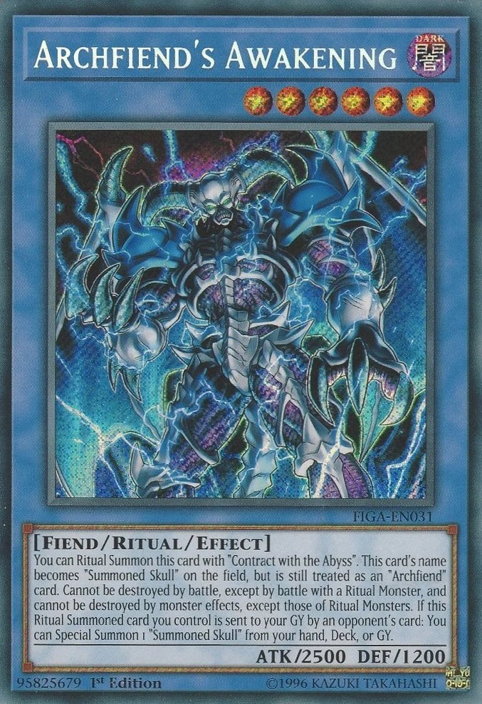 TrevorAllenMD's tweet photo. What they did to Summoned Skull is the biggest insult to any classic Yu-Gi-Oh! card.

Genuinely, and I am not exaggerating, some of the least playable cards in history. He deserved better. https://t.co/9cFPG0dKa4