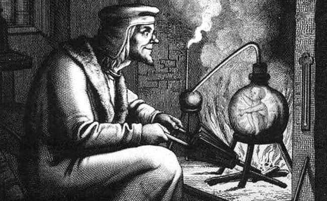 hoeflator's tweet photo. The ancient alchemists of a certain tribe believed in the manufacturing of a homunculus; where the seed of man could be fermented and putrified in a hermetically sealed vessel; set to the heat of horse manure, and within several philosophical months, a fetus and creature would form, with the ability of the alchemist to conjure and create the very consciousness of the creature itself. 

Every single looksmaxxing/longevitymaxxing/live forever obsession stems from alchemy. Yet spontaneous creation of cells in sealed vessels remains contested, and scoffed at. It is through the multiple burnings of various alchemical texts, the banning of crafting gold and silver, because if one were to discover the stone - I.e. the ability to transmute life essence in a dry, near indestructible powder that contained the ability for cellular restoration and reformation at a genetic level (hence the tales of androgynous evolution of Flamel and other alchemists), and that this consolidated and formed matter was able to transmute lead into gold, and in essence, live forever. Wealth, riches, fame if one wanted, were the Faustian bargain for a lab strewn with various metals, materials, broken glasses, and an ever burning stove to continue the Great Work. 

However, every single alchemist that successfully formed the stone, in their texts, always gave credence to God, no matter the region (Persia, Italy, Germany, English, Chinese), and to the forces that gave them the stone, or revealed the method to them in various visions or dreams. The stone still exists in weak forms in various Taoist temples where the communist Chinese did not slay the last of the enlightened monks. It lies hidden in the alembic of a schizophrenic man somewhere in the Pacific Northwest. It is a real, documented, and genuine object - likely a bioregulator, a signaller of sorts for the body to regenerate itself. Perhaps very negatively charged through repeated distillations of the base material. 

It is in this century where you see the alchemist has forgotten God. We do not believe in a Heaven any longer, nor do we believe in Hell, we only believe in extending our lives on Earth as long as possible, a godless search for meaning when He is whispering in the wind, kissing our eyes with the Sun, and driving us to insanity with the Moon. There is a reason why there is the Holy Trinity, and the Dao believes in the cycle of 3 becoming the universe. It all links together, through ways most of us could never understand. The red earth of the Sun must merge with the spirit of the Moon to form the stone, like the red menstrum of Eve with the white seed of Adam. All of this is evident to those with eyes to see. Our mythos is truth, and ignoring it scorns the other realms, and will destroy us all.