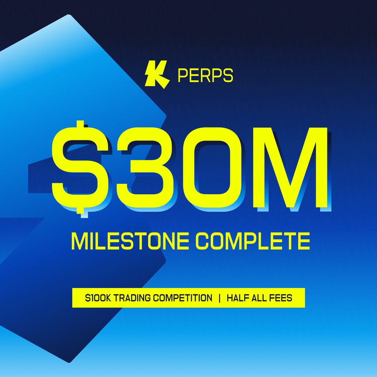 katanaperps's tweet photo. $30M traded in under 29 hours in Competition 6! 

Keep going strong! 

https://t.co/bc9mDeIRCg https://t.co/cok8XbGWhy