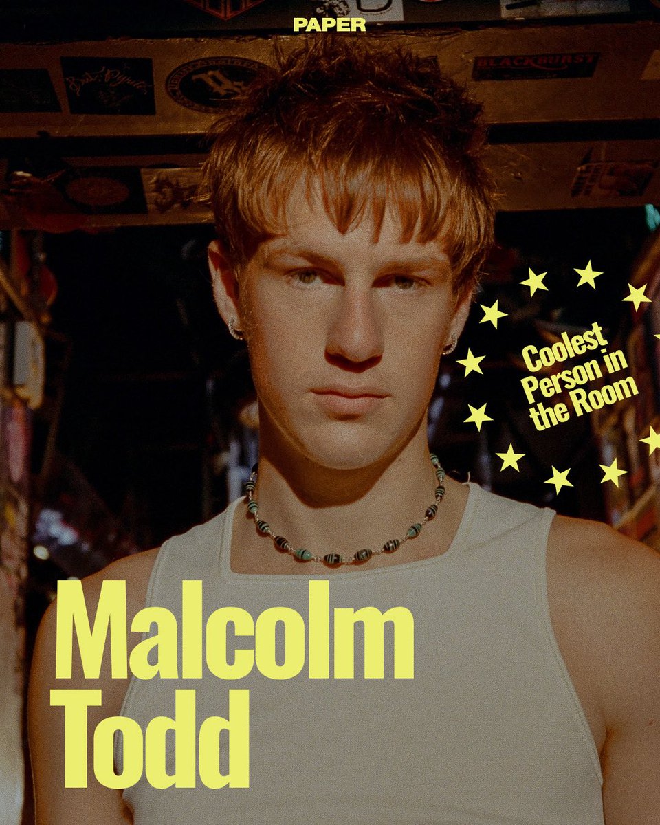 papermagazine's tweet photo. Four years ago, Malcolm Todd was asking to play sets at college radio house shows — and getting denied. Now, he's sold out multiple nights at Radio City and the Greek. 

Read our interview with PAPER’s newest Coolest Person in the Room: https://t.co/9vwiSvds33 https://t.co/JGgMmehR43