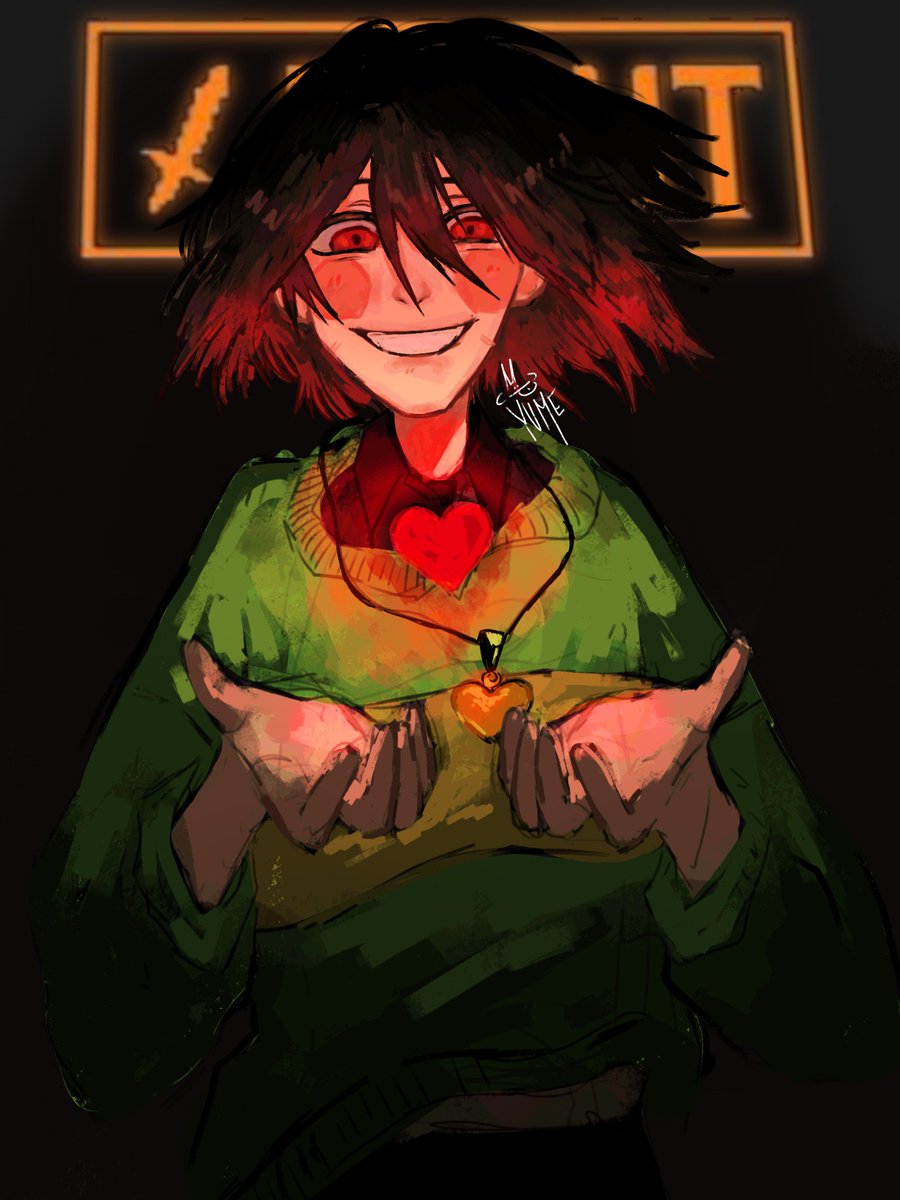 Yoaikua's tweet photo. #undertale #chara https://t.co/cdYowi8VcE