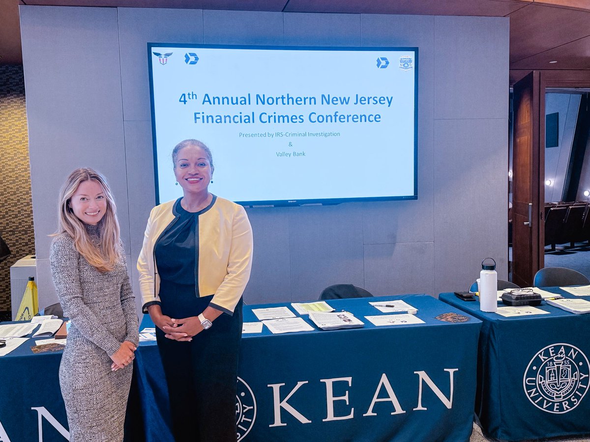 laurafredrick's tweet photo. Honored to join @NJComptroller @shirleyemehelu at the 4th Annual Northern New Jersey Financial Crimes Conference @KeanUniversity. 

I’m proud to help share the important work being done to promote accountability, protect public funds &amp; strengthen partnerships across NJ. @IRS_CI https://t.co/msVgqCYkF2