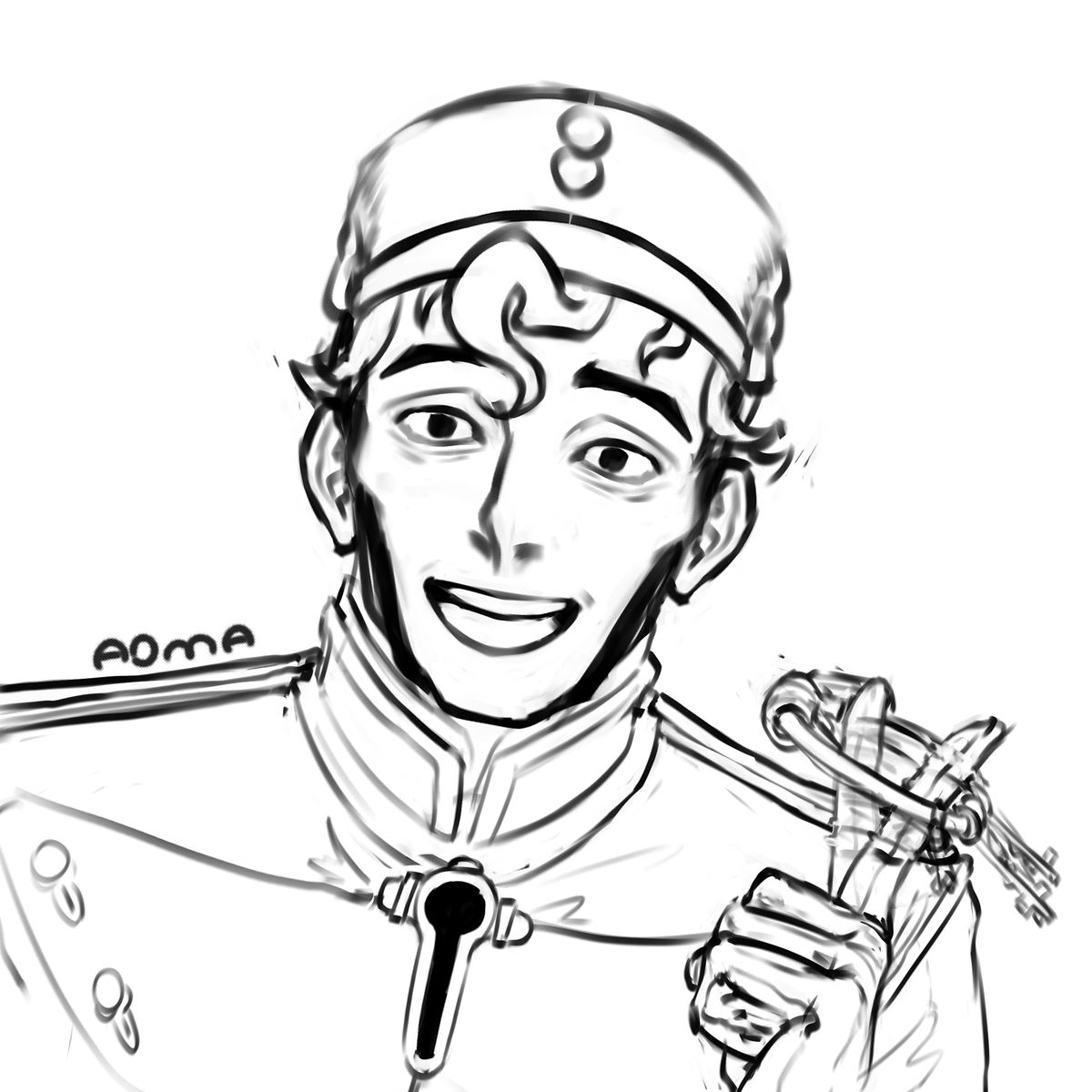 aoma0_0's tweet photo. The Doorman, hm... #deadlock #fanart #Doorman #TheDoorman https://t.co/0YzpqVNNgT