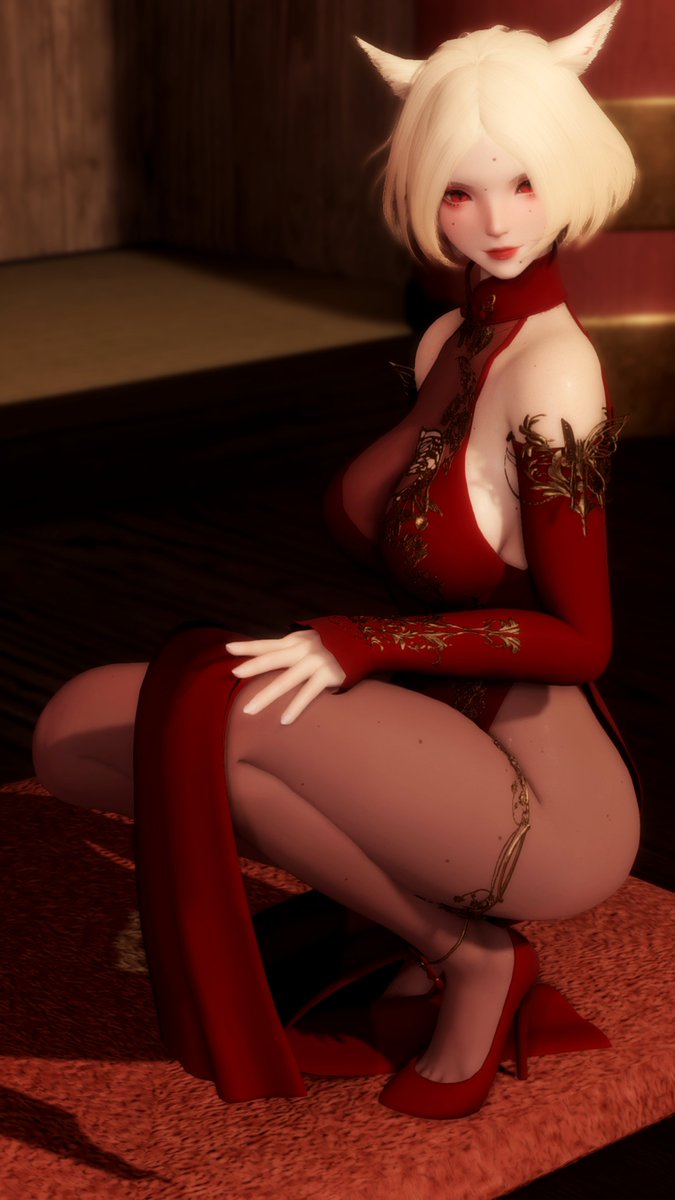 VexingFFgal's tweet photo. #ffxivlewd #ffxivnsfw #miqote https://t.co/kQL5oloVhG