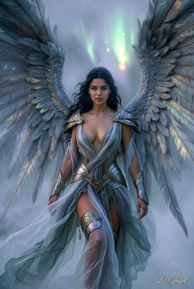 CLAngelillo's tweet photo. Look into her eyes.
They hold every battle she never spoke of,
every heaven she was denied,
every tear she refused to hide.
The eyes are the windows to the soul…
and hers is still bleeding light.
#FantasyArt #LilAngel #WindowsToTheSoul #EmotionalArt https://t.co/4sAA2TuKiL