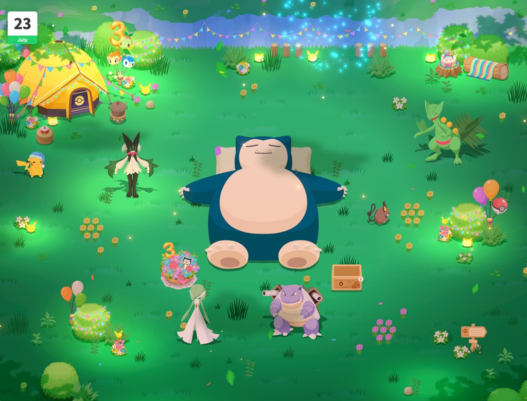 MNHNSL's tweet photo. Day 11  #PokemonSleep3rd https://t.co/tVT1tn62Vj