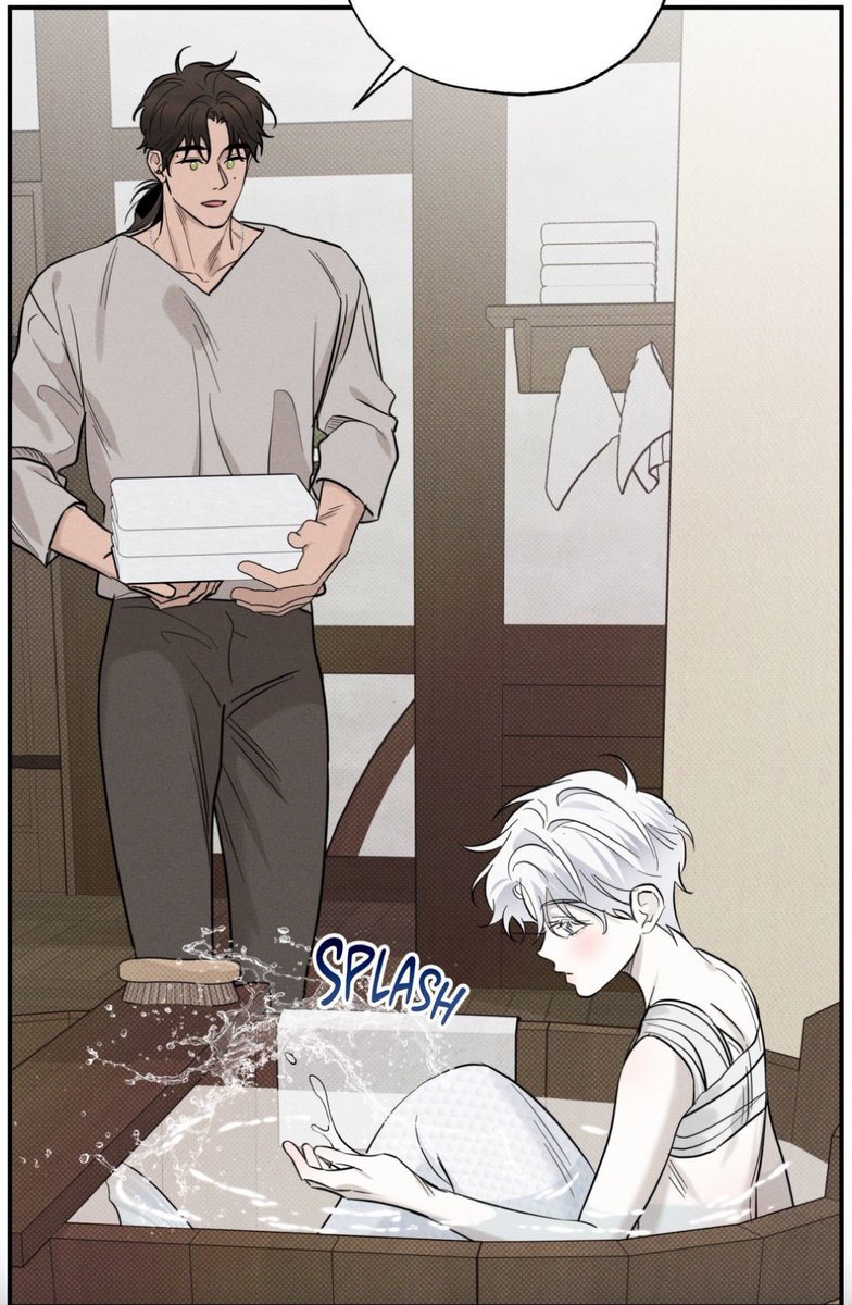 Pinkunicorn_02's tweet photo. Finally finished this BL manhwa. It was enjoyable, but the ending felt rushed, and a lot of things weren’t properly addressed. I still can’t believe the seme ate the uke’s heart in his past life so he could live permanently on land. 😭 What a wild story. The concept had so much potential, and I honestly wish it had been longer because the plot deserved more development. Even with the rushed ending, I still enjoyed reading it overall.😩😭💞