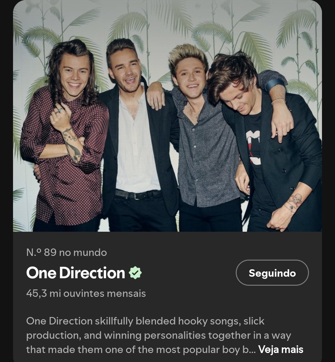 Lisluvfitf's tweet photo. banda formada há 16 anos
5 álbuns
4 turnês
5 anos em atividade
11 anos sem lançar nenhum álbum e nenhuma musica
top 89 mundial, 45.3M de ouvintes
é assim que se faz https://t.co/nr9NNmOUij