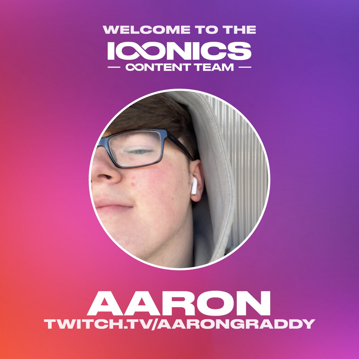 ProjectIconics's tweet photo. 💜Please Welcome Our Newest Iconic In AaronGraddy! 💜

Aaron is a variety content creator, he also does other things as well, which include the likes of being a cameraman etc. He was also at the Iconics Content House meeting a good bunch of the team as well!🔥

Welcome Aaron! https://t.co/LsR4JnIAal