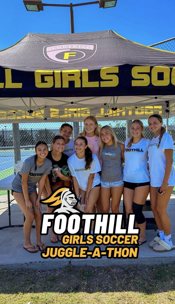 JChaverst17's tweet photo. FOOTHILL HS 🖤💛 Juggle a Thon today! 
https://t.co/n6606Hds4J https://t.co/3QGK8c89qj
