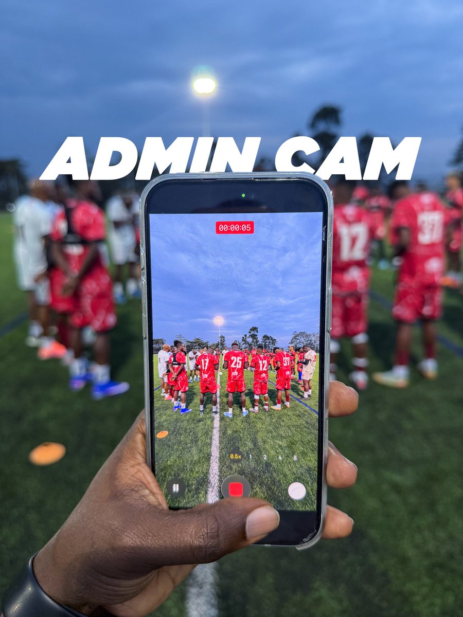 SimbaSCTanzania's tweet photo. Admin cam siku ya kwanza mazoezini tukiwa Rwanda 📲 #NguvuMoja https://t.co/WSM96WOcZL