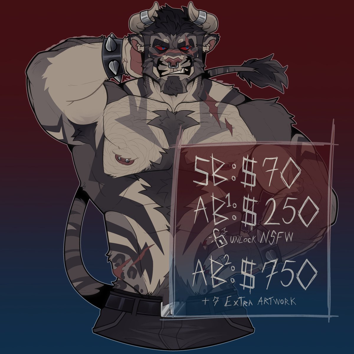 SylahXv's tweet photo. 🐂💥🦁

Accepting bids in DM! 🔥 https://t.co/tPYDPPMFxz