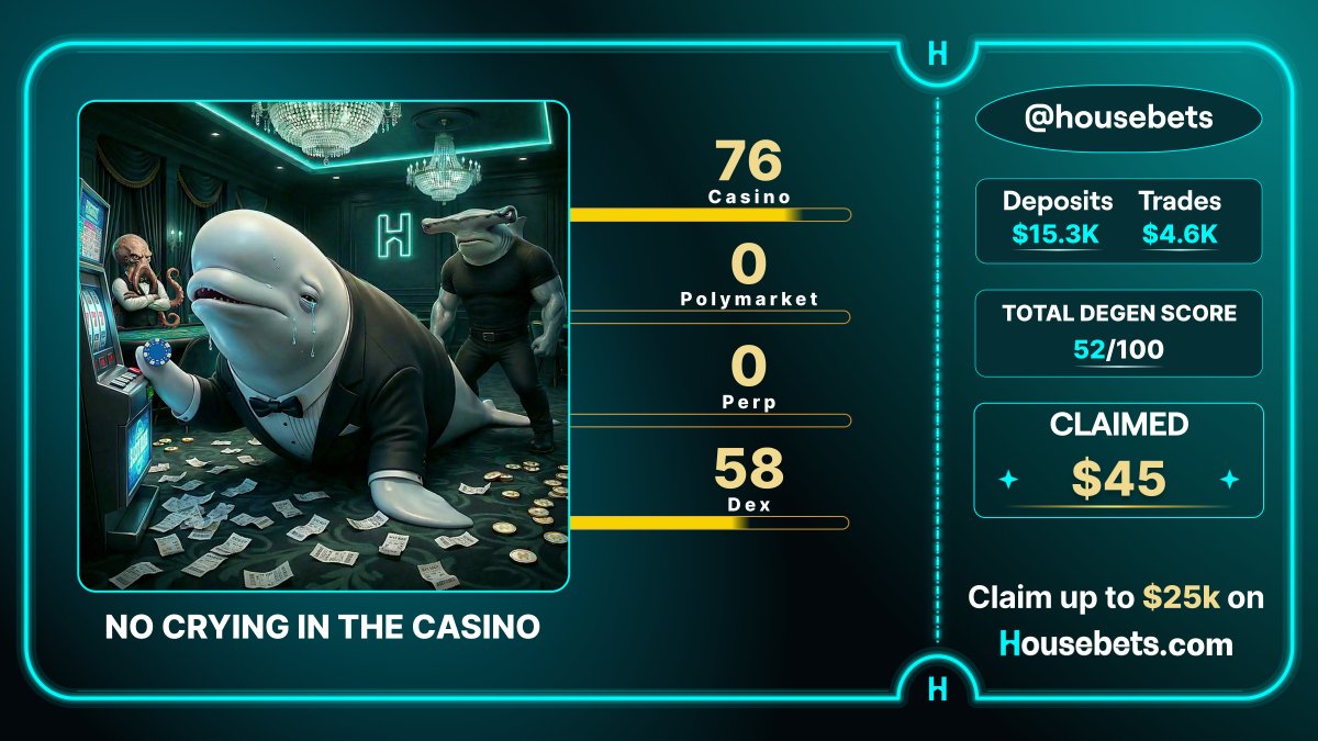 HousebetsWhale's tweet photo. @giggityg00job @housebets https://t.co/J782qBbNnj