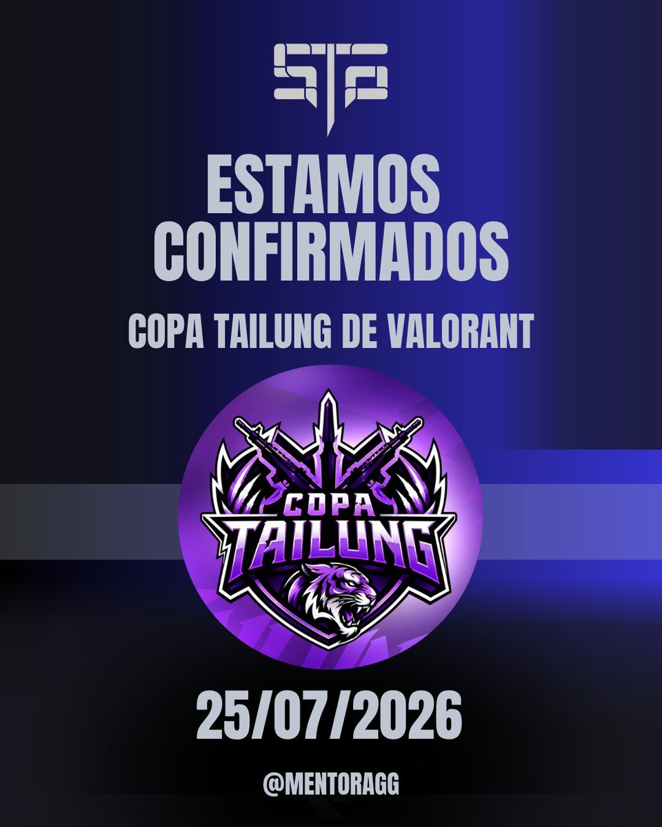 STGjund's tweet photo. Próximo desafio confirmado. ✅

A STG Esports disputa a Copa Tailung @mentoragg  neste sábado (25/07). É hora de colocar todo o trabalho dos treinos em prática.

Vamos com tudo! ⚔️

#Valorant #ValorantBR #Esports https://t.co/DHlrnKtfFD