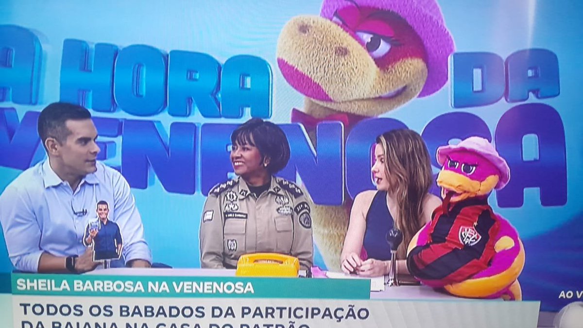 MiladyeLord's tweet photo. Exclusivos da nossa Capitã e campeã Sheila Barbosa no  programa balanço geral na TV Record da Bahia!

" A hora da Venenosa"🌹
Momento super especial 
Descontraído. 
Foi maravilhoso assistir.
Parabéns sheilinha 💎🌹

@SheilaBarbosaOf
@sheillabarbosa_
@MiladyeLord

🙌🏾💎  #TeamSheila