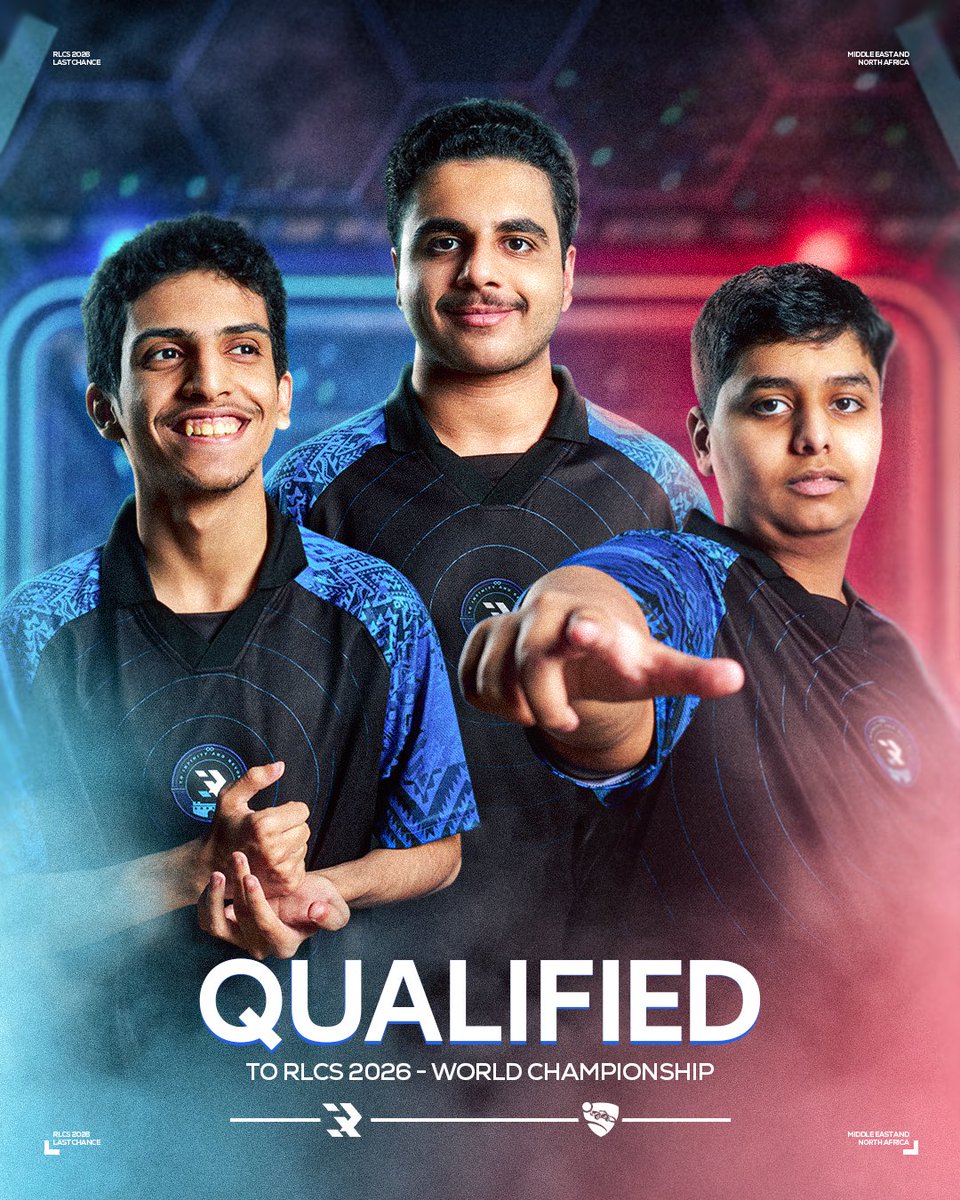 R8xesports's tweet photo. كايدهم سهل.. والصعاب عليهم تهون 😎

أبطالنا يحجزون التذاكر ويخطفون التأهل لبطولة العالم للعبة روكيت ليق 🇺🇸💙

ثقة بمحلها، لرجال بالموعد ☝🏻 https://t.co/VHdFylA4vI
