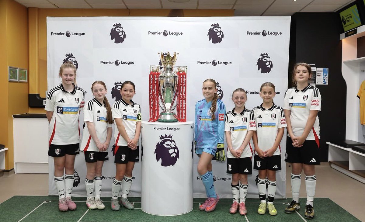 LEOsports7's tweet photo. 📸 #PLPrimaryStars National Final 2026

@CCJacademy x @FulhamFCFound 

@Wolves @PLCommunities June 2026 🤍 https://t.co/YIao49Lk2I