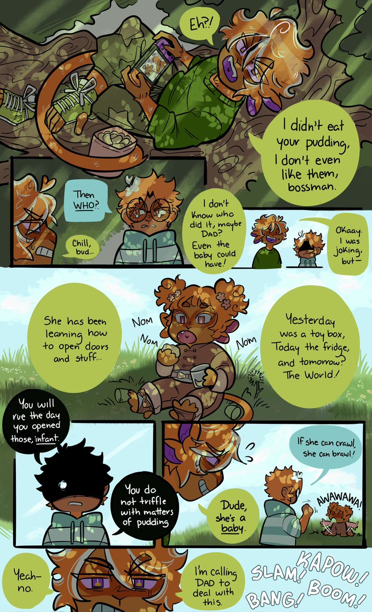 QuesoCheeso's tweet photo. 3am AU: Ginger Misadventures #shadowpeach #LMKfanart https://t.co/1b4ya5VNjw