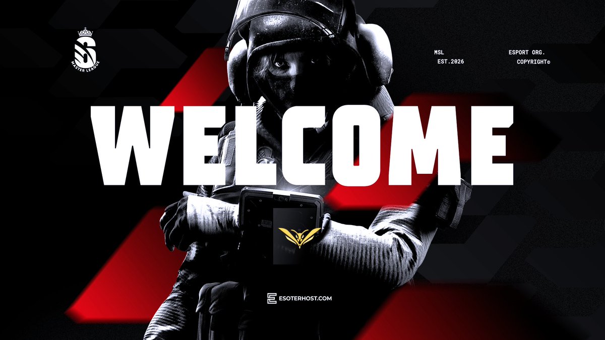 MasterSixLeague's tweet photo. TEAM ANNOUNCEMENT

Let's welcome our 21th registered team.

@WaspEsport   officially joins the race to become one of the founding teams of the MSL.

Who will be next? 👀

📝Registration is now open.

#MasterSixLeague #MSL #RainbowSixSiege #R6Esports https://t.co/TRRJ6gw0nG