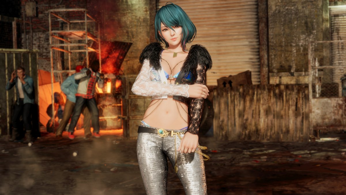 DOATEC_OFFICIAL's tweet photo. Which one of the new outfits for Tamaki became your favorite of the four?
#DOA6LR #DEADORALIVE6LastRound https://t.co/dvrvCdR5h0