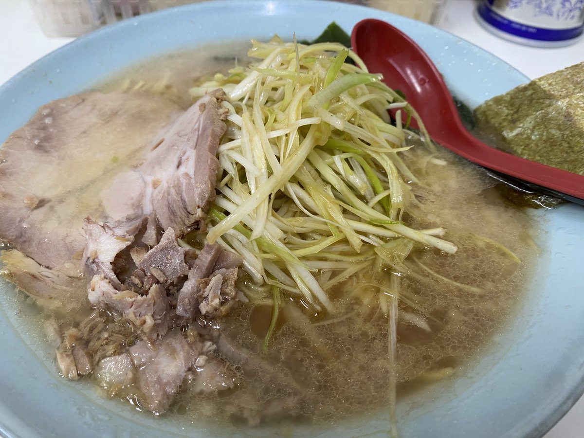 honobono_food's tweet photo. 【武蔵小金井グルメ】

⭐️つばき食堂

🔵ねぎラーメン中　870円
🔵中でもかなりの量です
🔵駐車場あり
🔵中附高校　中附中学の近く

#武蔵小金井グルメ
#つばき食堂
#中附高校
#中附中学 https://t.co/HYQVRactEL
