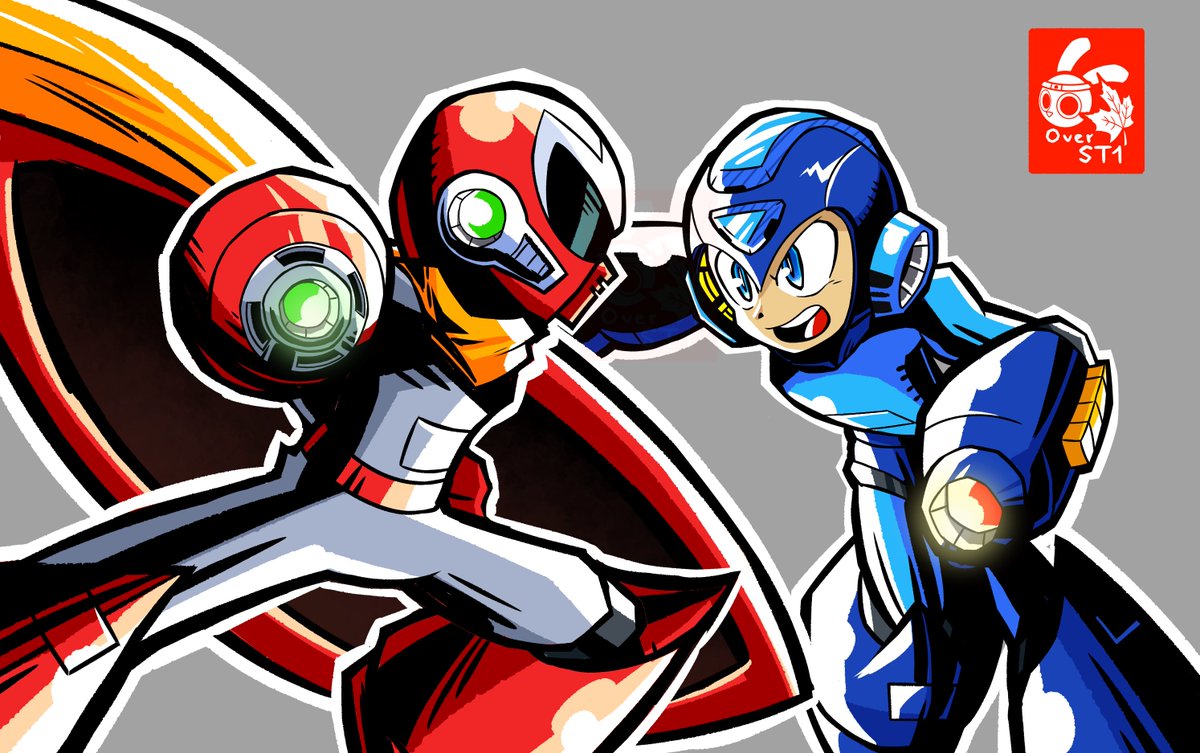 OverST1_'s tweet photo. Mega Man VS Break Man! (AKA Proto Man) 💥
#MegaMan #ProtoMan https://t.co/Poe7GKV97P