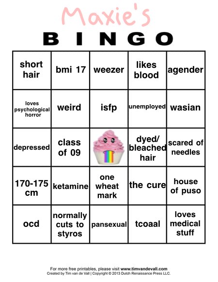 buncoffin's tweet photo. everyone do my bingo now or else https://t.co/ohsRmAHmKX