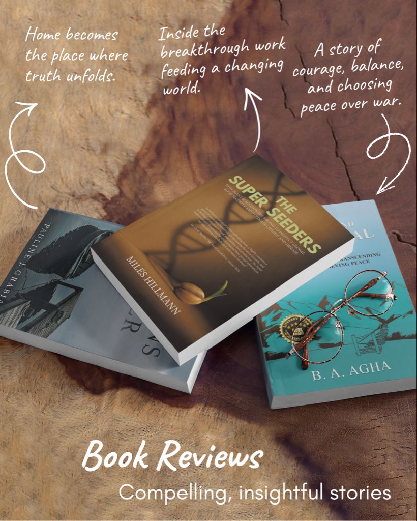 tellwelltalent's tweet photo. These 5 star rated books bring together a global story of innovation, a deeply personal journey through memory and healing, and a reflective tale about standing firm in peace.

Which one would you pick first?

#MustReadBooks
#BookReview
#PageTurners
#tellwell
#TellwellPublishing https://t.co/VjeII3RJu4