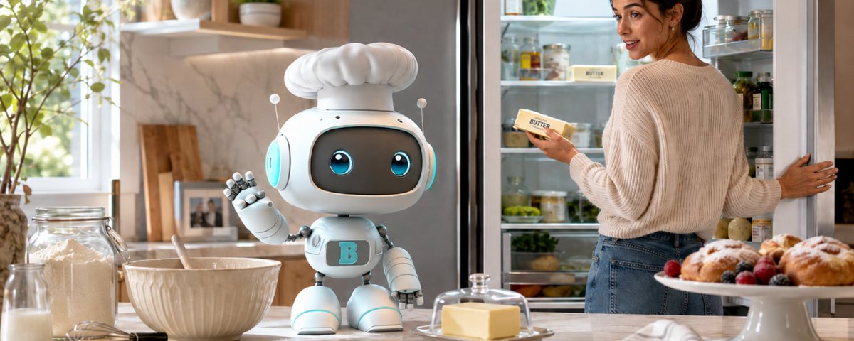 Hands Full? Just Ask. Voice in the Kitchen with BakeBot