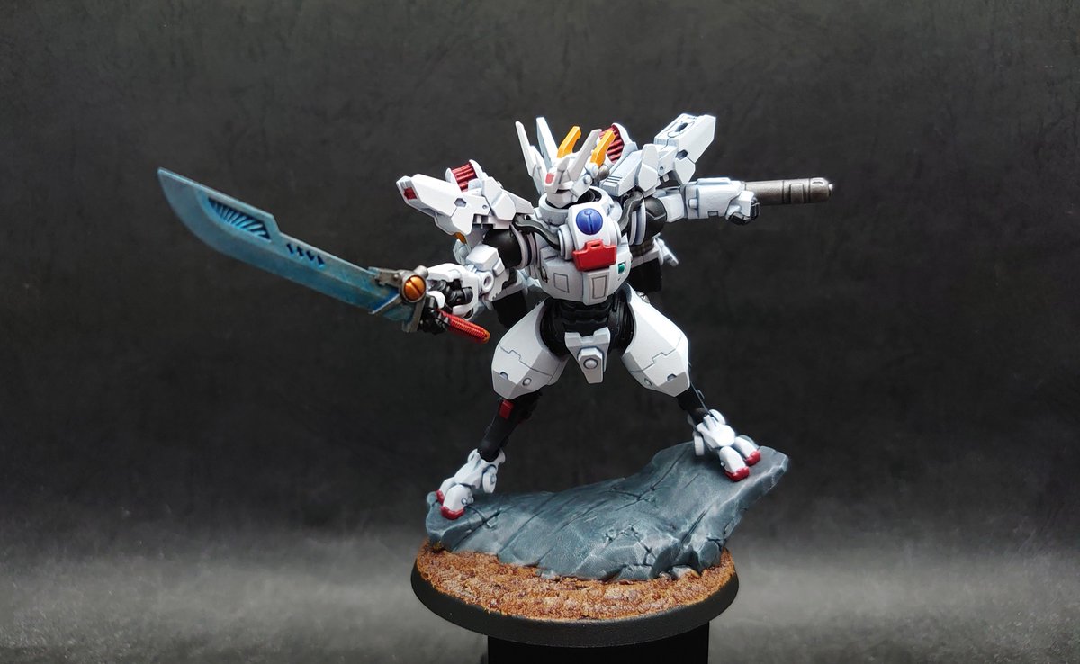 Morikaw90702047's tweet photo. Morikaw専用バトルスーツ
「ストライクスーパーノヴァ Type G」
完成です😉‼️
#ウォーハンマー
#warhammer
#バトルスーツ戦記 https://t.co/hjnqA2CuzJ