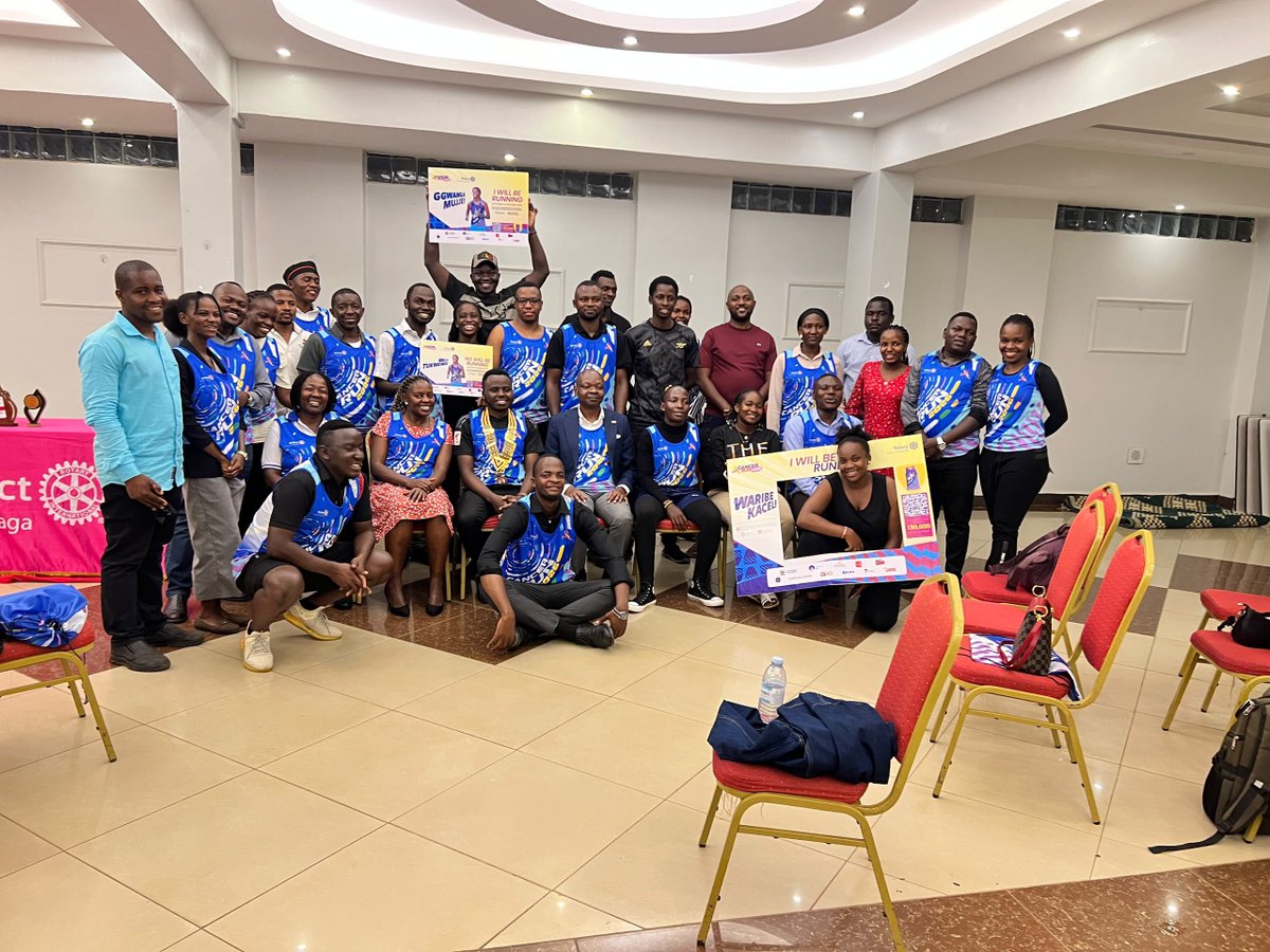 TravorMicho's tweet photo. On Tuesday  21st July attended the  launch of the Cancer run officer my club @RotaractRubaga where we were reminder  by the guest speaker  about the core reasons as to why young people should be part of the Rotary cancer run this year. @UgRotaryCancerP 
@RotaractD9214 
#CancerRun https://t.co/DQ4LrbVdCd