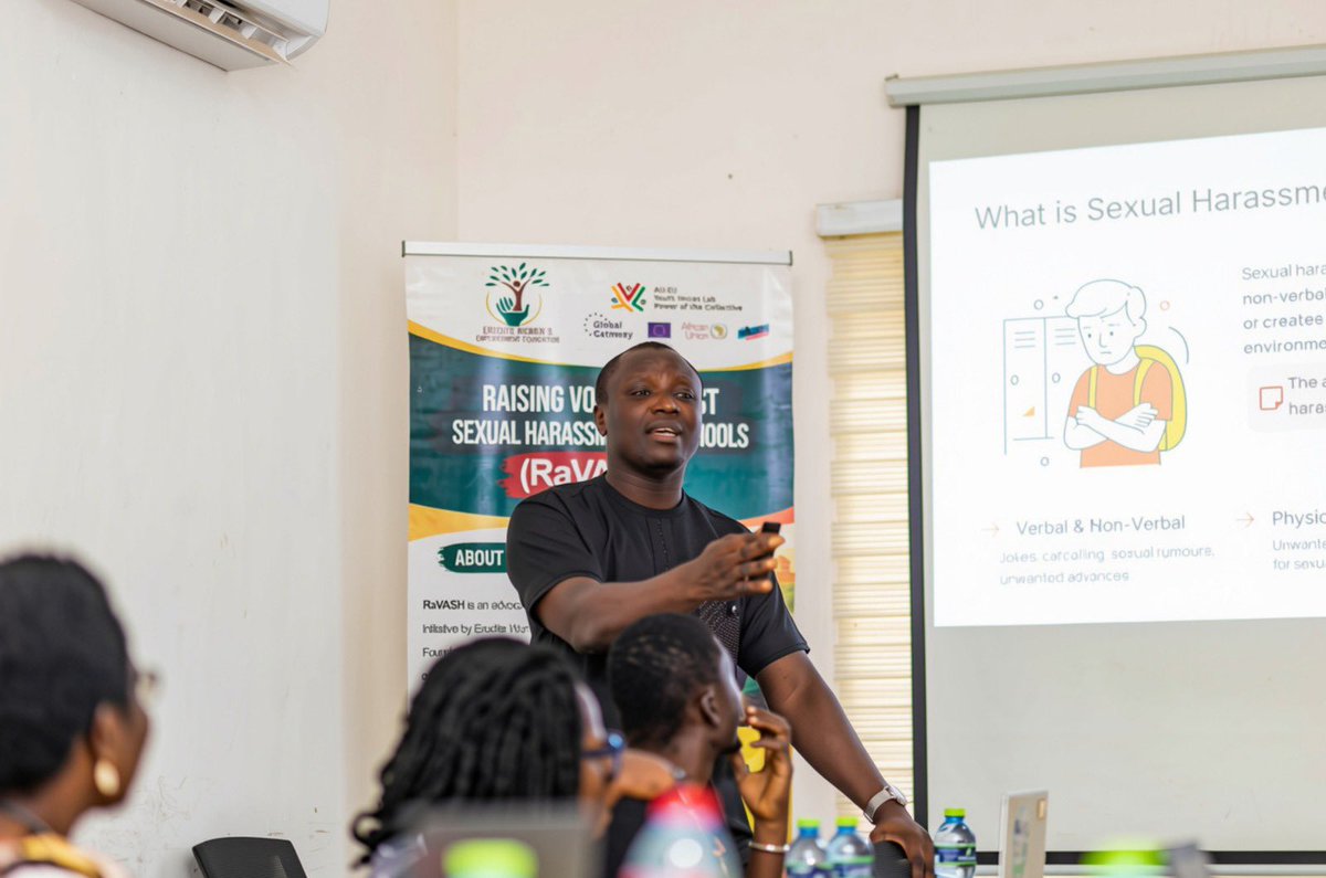 nathan_oduro's tweet photo. Honoured to facilitate the RaVASH Guidance &amp; Counselling Coordinators Workshop, strengthening the capacity of school counsellors to provide survivor-centred, trauma-informed support and build safer schools. Thanks to EWEF for this impactful initiative. 
#RaVASH 
#SafeSchools https://t.co/dQOxYuPL7K